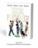 Social Psychology (Third Edition), Custom Edition for UCSB 0393250768 Book Cover
