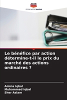 Le bénéfice par action détermine-t-il le prix du marché des actions ordinaires ? (French Edition) 6206677745 Book Cover