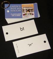 Latin's Not So Tough! Level 1 Flashcards 193184254X Book Cover