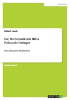Die Mathematikerin Hilda Pollaczek-Geiringer 3640484185 Book Cover