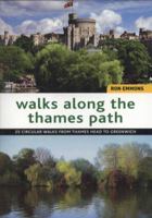 Walks Along the Thames Path (Globetrotter Walking Guides) 0658013823 Book Cover