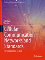 Cellular Communication Networks and Standards: The Evolution from 1g to 6g 3031578198 Book Cover