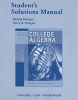 A Graphical Approach to College Algebra, Student's Solutions Manual 0321357922 Book Cover