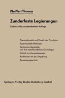Zunderfeste Legierungen 3642491545 Book Cover