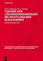 Theorie Der Lösungsverzweigung Bei Nichtlinearen Gleichungen 3112717902 Book Cover