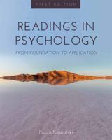 Readings in Psychology: From Foundation to Application 1516506227 Book Cover