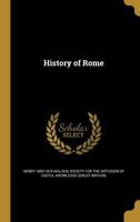 History of Rome B0BPY9L174 Book Cover