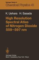 High Resolution Spectral Atlas of Nitrogen Dioxide 559 597 NM 3642824110 Book Cover