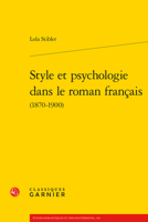 Style et psychologie dans le roman français 240614772X Book Cover