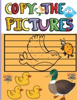 Copy the Pictures: Amazing Activity Book for Kids Copy the Picture for Boys and Girls Great Coloring Gift Book for Birds Lovers 0349960267 Book Cover