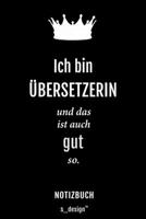 Notizbuch f�r �bersetzer / �bersetzerin: Originelle Geschenk-Idee [120 Seiten kariertes blanko Papier] 1695344499 Book Cover