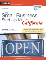 Small Business Start-up Kit for California 087337861X Book Cover