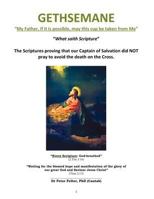 Gethsemane "My Father, If It Is Possible, May This Cup Be Taken from Me" 162230568X Book Cover