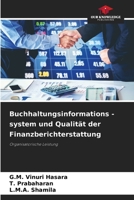 Buchhaltungsinformations -system und Qualität der Finanzberichterstattung (German Edition) 6207523180 Book Cover