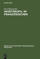 Wortprofil Im Franzosischen 3484523328 Book Cover
