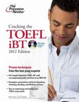 Cracking the TOEIC with Audio CD (Professional Test Prep) 0375763279 Book Cover