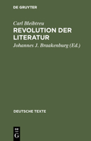 Revolution Der Literatur 3741175382 Book Cover