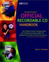 Hewlett-Packard Official Recordable CD Handbook: Your Ultimate Guide to Buying, Using, and Troubleshooting Recordable CD Equipment No Matter the Brand You Choose 0764534742 Book Cover
