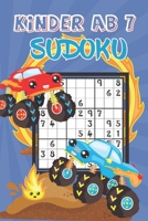 Sudoku Kinder ab 7 Monsterautos: für Kinder ab 7 Jahre - 80 kindgerechte Rätsel - Ideal als Geschenk - Rätselblock ab 7 Jahre - einzigartige Geschenki B086PTBBDS Book Cover