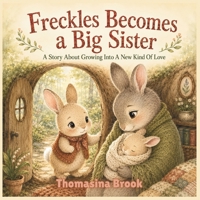 Freckles Becomes a Big Sister: A Gentle Picture Book About Jealousy, Change, and Finding Your Place in the Family (Ages 3–6) (Little Freckles, Big Feelings) B0H8P9L7S5 Book Cover