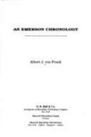 An Emerson Chronology (G.K. Hall Reference Series) 151422920X Book Cover