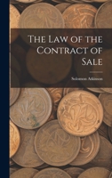 The Law of the Contract of Sale 1018430296 Book Cover