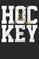 Notebook Journal: Hockey 6x9 Dot Grid 120 Pages 1671117891 Book Cover