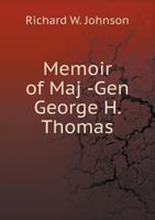 Memoir of Maj-Gen George H.Thamos 1016588666 Book Cover