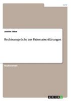 Rechtsanspr�che aus Patronatserkl�rungen 3656563594 Book Cover