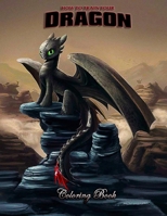 How To Train Your Dragon Coloring Book: JUMBO Coloring Book for Toddlers And Kids, With 48 Great Images. 1675720223 Book Cover