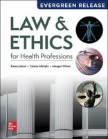 Law & Ethics for Health Professions: 2027 Release 1265919410 Book Cover