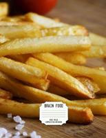Brain Food Wide Ruled Composition Notebook: French Fries 100 Pages/50 Sheets 1726057046 Book Cover