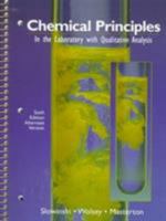 Chemical Principles in the Laboratory With Qualitative Analysis 003019234X Book Cover