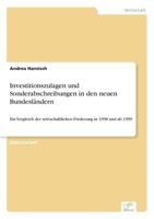 Investitionszulagen Und Sonderabschreibungen in Den Neuen Bundeslandern 3838637887 Book Cover