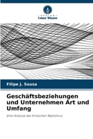 Geschäftsbeziehungen und Unternehmen Art und Umfang (German Edition) 6203076120 Book Cover