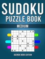 Sudoku Puzzle Book Medium: 200 Medium Puzzles with Solutions in Back null Book Cover