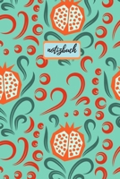 Notizbuch: Punktraster A5 Granatapfel T�rkis Heft f�r Notizen Lettering Skizzen Dot Grid Journal Gepunktetes Tagebuch 120 Seiten mit Punktpapier 1706223048 Book Cover