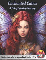 Enchanted Cuties: A Fairy Coloring Journey: Faeries and Fae: An Adult Coloring Book Journey Through a Magical Realm of Beautiful Girls, Fantasy ... Coloring Pages Showcasing Fantasy Fairies B0CHL9L9LP Book Cover