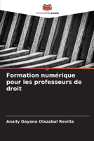 Formation numérique pour les professeurs de droit (French Edition) 6207207882 Book Cover