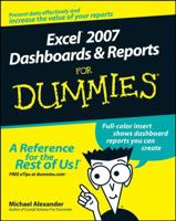 Excel 2007 Dashboards & Reports for Dummies 0470228148 Book Cover