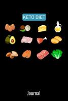 Keto Diet Journal: 6x9 120 pages dot grid - Your personal journal to track results on your keto dieting challenge. Track your macros, ketones, receipes and many more. 1073738574 Book Cover
