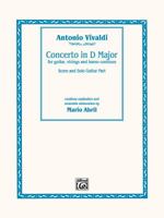 Concerto in D Major for Solo Guitar and Score 0757931219 Book Cover