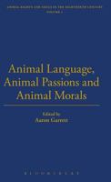 Amusements on Animal Language and Animal Passions (Thoemmes Press - Thoemmes Library of Eighteenth-Century Texts) 1843714590 Book Cover