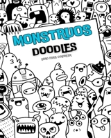 MONSTRUOS DOODLES Libro para colorear: ¡Deja que tu mente se relaje y disfruta de un momento de calma y tranquilidad! B0C1NJK9B8 Book Cover