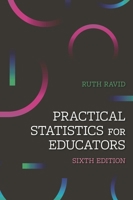 Practical Statistics for Educators 1442206551 Book Cover