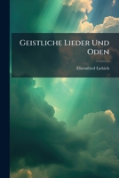 Geistliche Lieder Und Oden 1175020141 Book Cover