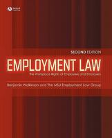 Employment Law: The Workplace Rights of Employees and Employers 1405134089 Book Cover
