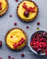 Cuaderno de Recetas: Cuaderno elegante para anotar las mejores recetas e instrucciones para guardar o regalar a un ser querido, ideal para personas ... (Portada Tartas de Frutas) (Spanish Edition) 1656297264 Book Cover