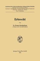 Erbrecht 3662359189 Book Cover