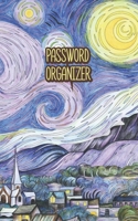 Password Organizer: Username and Internet Password Keeper: Vincent Van Gogh Starry Night 1671722701 Book Cover